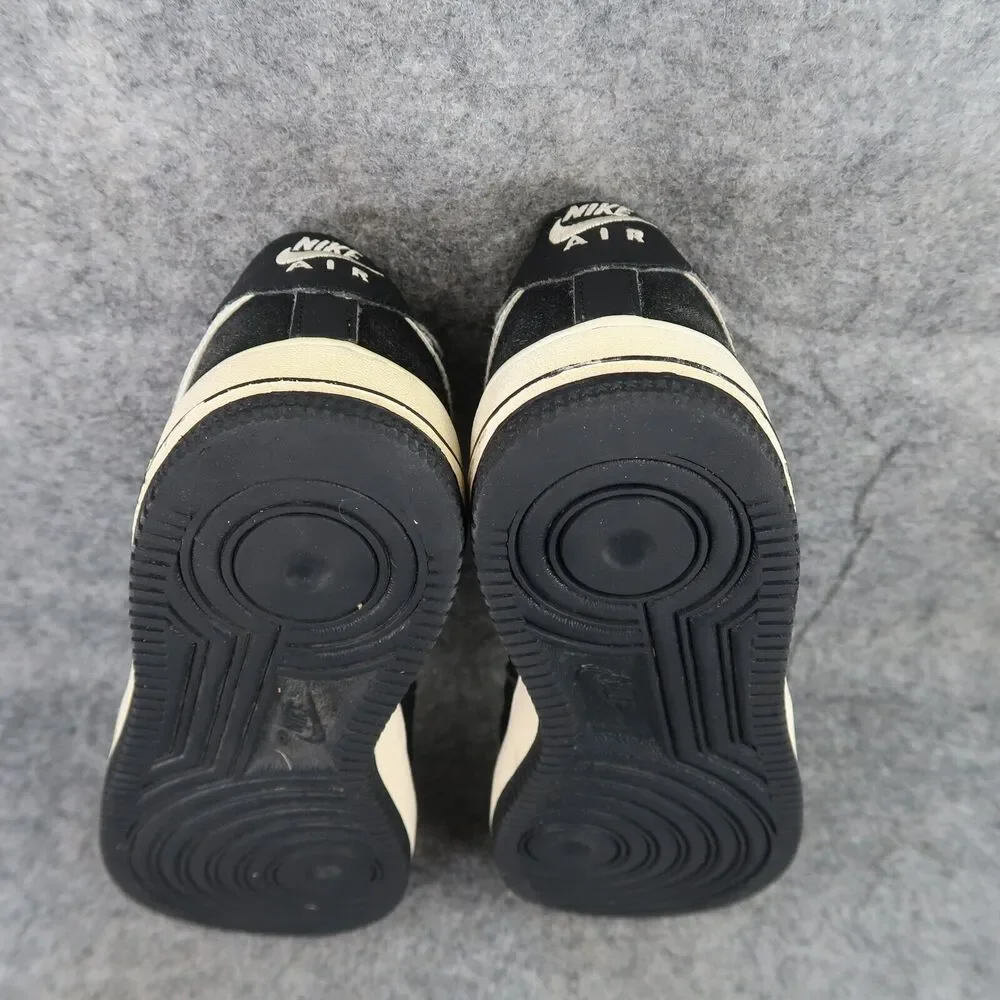Nike Shoes Youth 5.5 Sneakers Air Force 1 Lifestyle Active Casual Leather Black